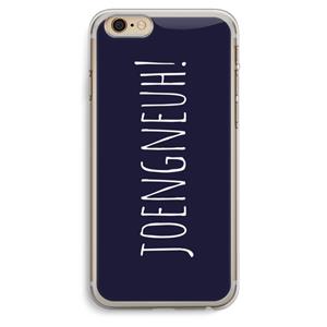 CaseCompany Joengneuh!: iPhone 6 Plus / 6S Plus Transparant Hoesje