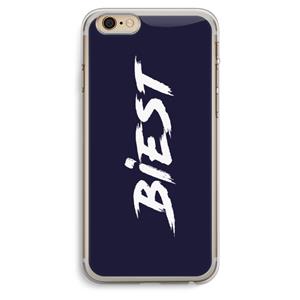 CaseCompany Biest: iPhone 6 Plus / 6S Plus Transparant Hoesje