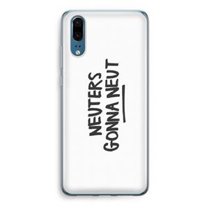 CaseCompany Neuters: Huawei P20 Transparant Hoesje