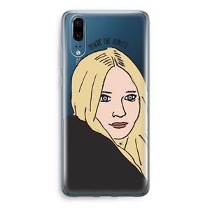 CaseCompany Ashley: Huawei P20 Transparant Hoesje