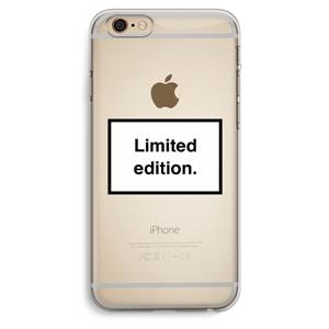 CaseCompany Limited edition: iPhone 6 Plus / 6S Plus Transparant Hoesje