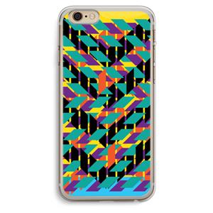 CaseCompany Skew Bee 1: iPhone 6 Plus / 6S Plus Transparant Hoesje