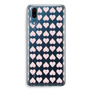 CaseCompany Ass 'n Titties: Huawei P20 Transparant Hoesje