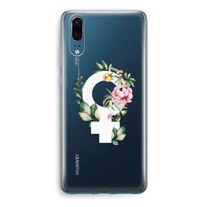 CaseCompany Venus: Huawei P20 Transparant Hoesje
