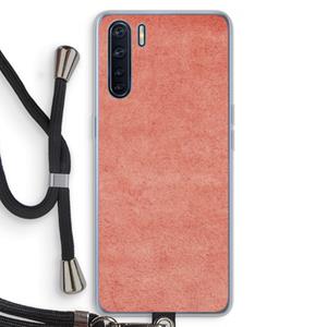 CaseCompany Marrakech Walls: Oppo A91 Transparant Hoesje met koord