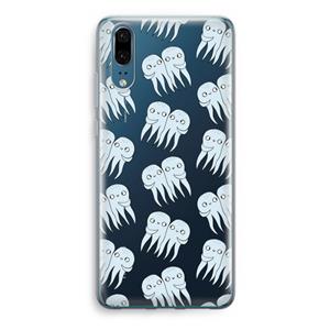 CaseCompany Octopussen: Huawei P20 Transparant Hoesje