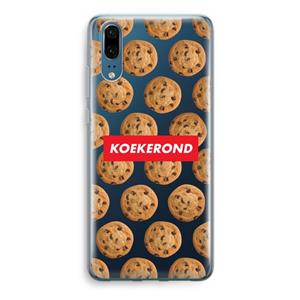 CaseCompany Koekerond: Huawei P20 Transparant Hoesje