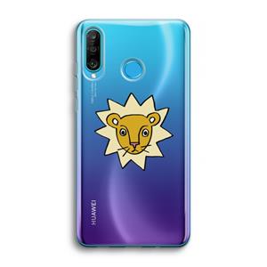 CaseCompany Kleine leeuw: Huawei P30 Lite Transparant Hoesje