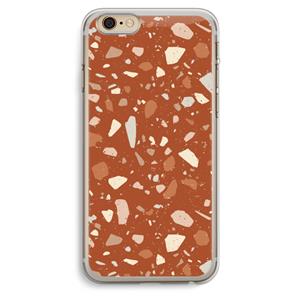 CaseCompany Terrazzo N°22: iPhone 6 Plus / 6S Plus Transparant Hoesje