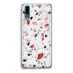 CaseCompany Terrazzo N°12: Huawei P20 Transparant Hoesje