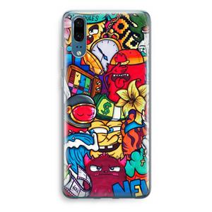CaseCompany No Rules: Huawei P20 Transparant Hoesje