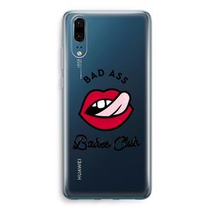 CaseCompany Badass Babes Club: Huawei P20 Transparant Hoesje