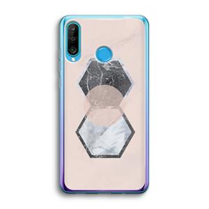 CaseCompany Creatieve toets: Huawei P30 Lite Transparant Hoesje