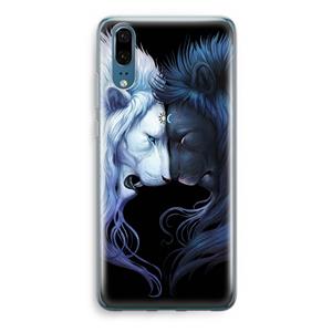 CaseCompany Brotherhood: Huawei P20 Transparant Hoesje