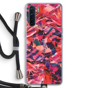 CaseCompany California: Oppo A91 Transparant Hoesje met koord