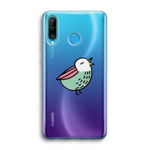 CaseCompany Birdy: Huawei P30 Lite Transparant Hoesje