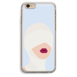 CaseCompany Incognito: iPhone 6 Plus / 6S Plus Transparant Hoesje