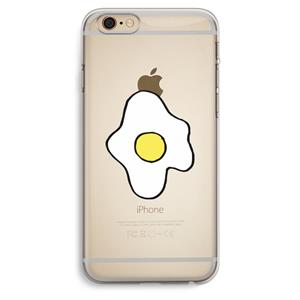 CaseCompany Spiegelei: iPhone 6 Plus / 6S Plus Transparant Hoesje