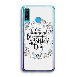 CaseCompany Diamonds: Huawei P30 Lite Transparant Hoesje