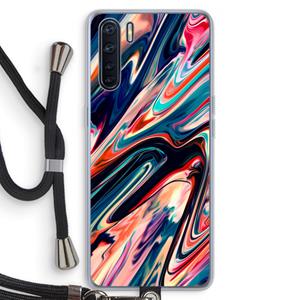 CaseCompany Quantum Being: Oppo A91 Transparant Hoesje met koord