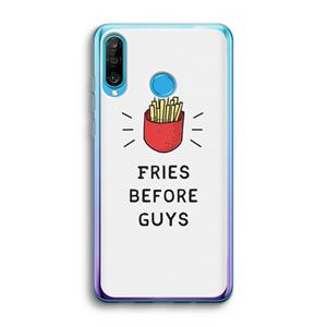 CaseCompany Fries before guys: Huawei P30 Lite Transparant Hoesje