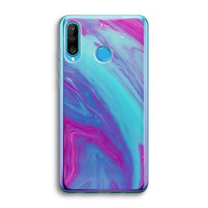 CaseCompany Zweverige regenboog: Huawei P30 Lite Transparant Hoesje