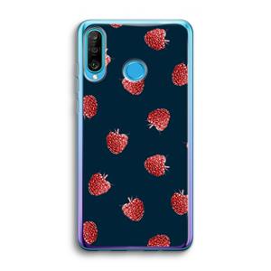 CaseCompany Framboosjes: Huawei P30 Lite Transparant Hoesje