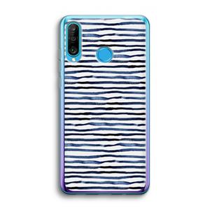 CaseCompany Verrassende lijnen: Huawei P30 Lite Transparant Hoesje