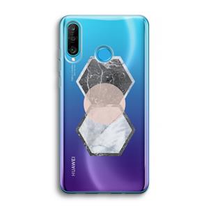 CaseCompany Creatieve toets: Huawei P30 Lite Transparant Hoesje