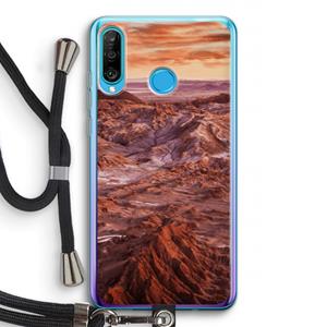 CaseCompany Mars: Huawei P30 Lite Transparant Hoesje met koord