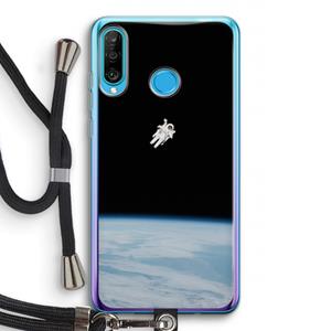 CaseCompany Alone in Space: Huawei P30 Lite Transparant Hoesje met koord