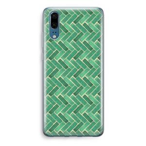 CaseCompany Moroccan tiles 2: Huawei P20 Transparant Hoesje