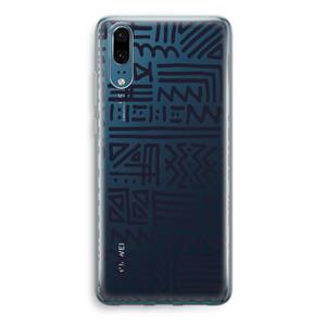 CaseCompany Marrakech print: Huawei P20 Transparant Hoesje