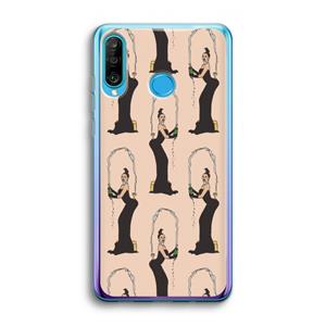 CaseCompany Pop Some Kim: Huawei P30 Lite Transparant Hoesje