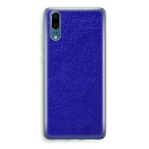 CaseCompany Majorelle Blue: Huawei P20 Transparant Hoesje