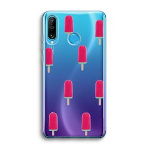 CaseCompany Waterijsje: Huawei P30 Lite Transparant Hoesje