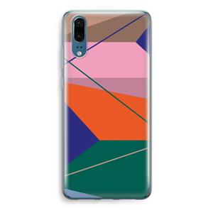 CaseCompany Gestalte 1: Huawei P20 Transparant Hoesje