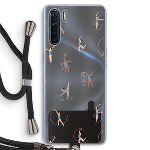 CaseCompany Dancing #3: Oppo A91 Transparant Hoesje met koord