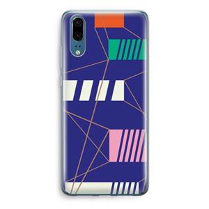 CaseCompany Gestalte 5: Huawei P20 Transparant Hoesje