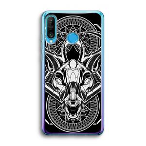CaseCompany Oh Deer: Huawei P30 Lite Transparant Hoesje