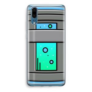 CaseCompany Chug Bottle: Huawei P20 Transparant Hoesje