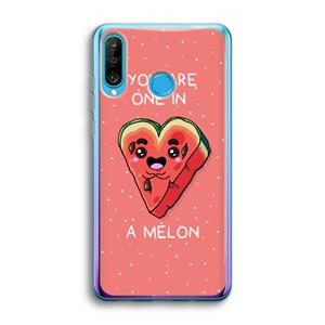 CaseCompany One In A Melon: Huawei P30 Lite Transparant Hoesje