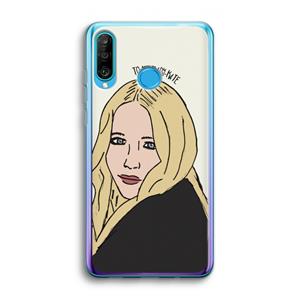CaseCompany Mary Kate: Huawei P30 Lite Transparant Hoesje