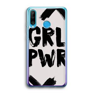 CaseCompany Girl Power #2: Huawei P30 Lite Transparant Hoesje