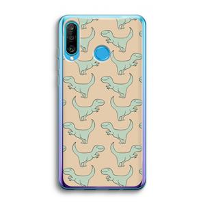 CaseCompany Dinos: Huawei P30 Lite Transparant Hoesje