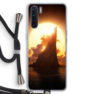 CaseCompany Children of the Sun: Oppo A91 Transparant Hoesje met koord
