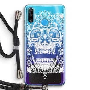 CaseCompany Seek & Destroy: Huawei P30 Lite Transparant Hoesje met koord