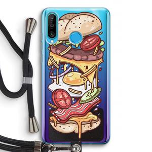 CaseCompany Diet Coke Please: Huawei P30 Lite Transparant Hoesje met koord