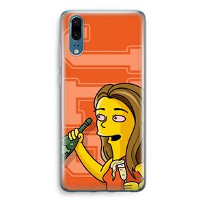 CaseCompany Jamie Lee Simpson: Huawei P20 Transparant Hoesje