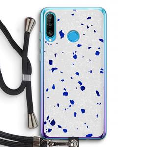 CaseCompany Terrazzo N°5: Huawei P30 Lite Transparant Hoesje met koord
